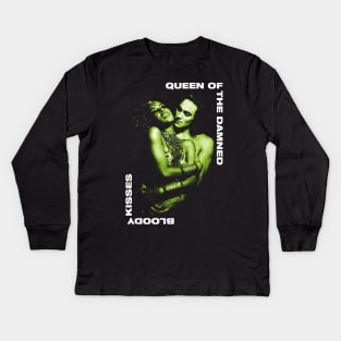 Queen Of The Damned - Bloody Kisses Kids Long Sleeve T-Shirt